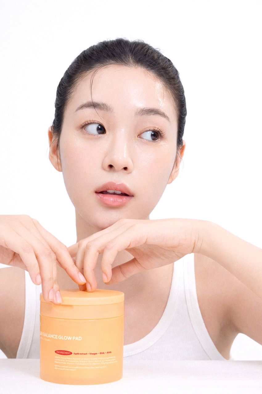 [요철제로 필링패드] 글로우 토너 패드 지우개 좁쌀 피지 모공 각질 아하 바하 60매, 3개